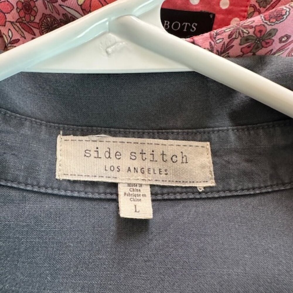 Side Stitch mineral-washed tencera‎ shirt - Picture 2 of 4